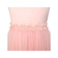 thumbnail image 5 of Flower Girls Dress Halter Bow Tie Ruffle Wedding Bridesmaid 6, 5 of 7