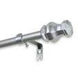 thumbnail image 3 of 5/8" Dia Adjustable 48"-84" single curtain rod with Lizzie Finials - Satin Nickel,(5713-485), 3 of 3