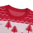 thumbnail image 4 of Yesfashion Mens Ugly Christmas Sweaters Long Sleeve Round Neck Xmas Pullovers for Party, 4 of 8