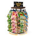thumbnail image 1 of Exhibidor giratorio de snacks PUERSI de 5 niveles y 40 clips, 1 of 6