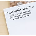 thumbnail image 3 of Printtoo Personalized Custom Wedding Self Inking Address Rubber Stamp Envelope Gift Idea, 3 of 6