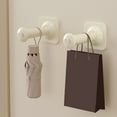 thumbnail image 6 of Shoreew Suction Cup Towel Storage Rod Retractable Wall Mounted Hanger Organizer Rack Strong Load-bearing Folding Drying Rack, 6 of 6