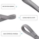thumbnail image 3 of Bandas elásticas gruesas antideslizantes para deportes, de silicona elástica, para el pelo y el sudor, para hacer yoga, 3 of 6