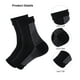 thumbnail image 2 of 1 Par Calcetines Deportivos Calcetines Tobilleros Ángel para Aliviar El Dolor en Las Articulaciones (negro L/XL), 2 of 8