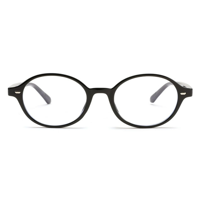 Gafas de luz azul FEISEDY Vintage Ovaladas para mujeres y hombres B0242