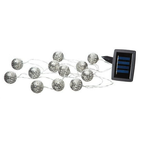 evergreen flag garden solar 12 light globe string lights outdoor globe string lights walmart