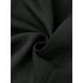 thumbnail image 4 of INSPIRE CHIC Women's Open Front 3/4 Ruched Sleeve Shawl Lapel Lightweight Cardigan, 4 of 6