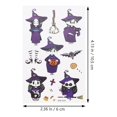 thumbnail image 2 of 20 piezas pegatinas de tatuajes para decoraciones de Halloween, 2 of 3