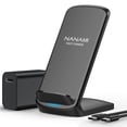 thumbnail image 1 of Cargador inalámbrico NANAMI Fast Charging Stand para iPhone y Samsung, 1 of 7