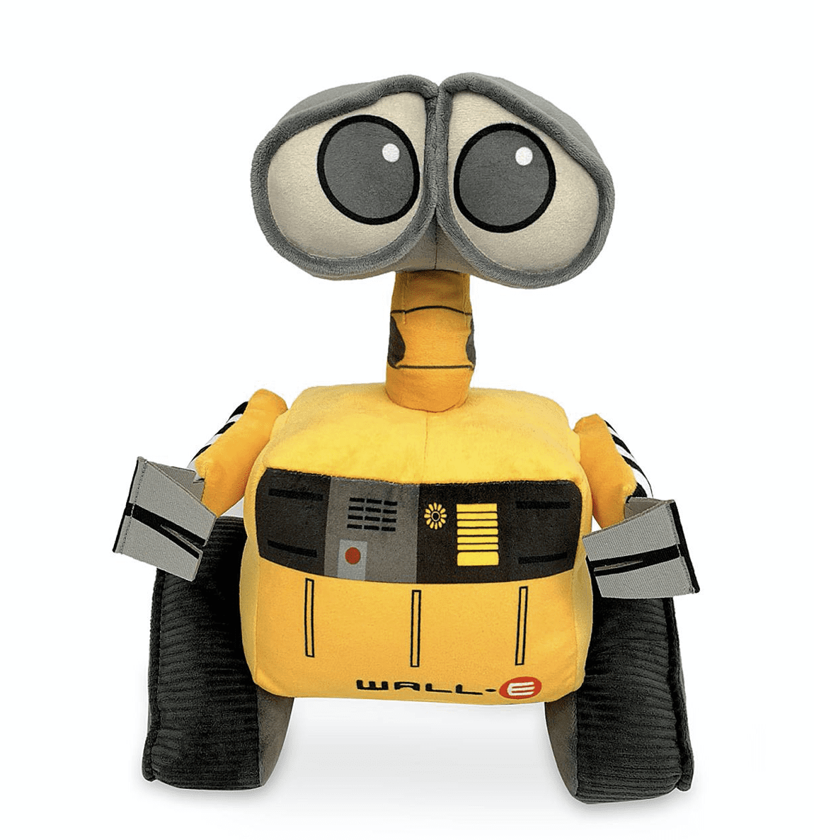 Wall-e Plush Toy Yellow Gray Disney Beanie Pixar Stuffed Trash Robot 2000 for sale online 
