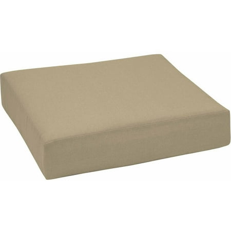 Mainstays Outdoor Patio Deep Seat Bottom Cushion, Tan - Walmart.com Mainstays Outdoor Patio Deep Seat Bottom Cushion, Tan - Mainstays Outdoor Patio Deep Seat Bottom Cushion, Tan - Walmart.com
