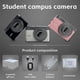 thumbnail image 4 of Mini Camera X2 with 32 GB memory card, Portable Mini Camera, Digital Camera, Video Camera, 4 of 5