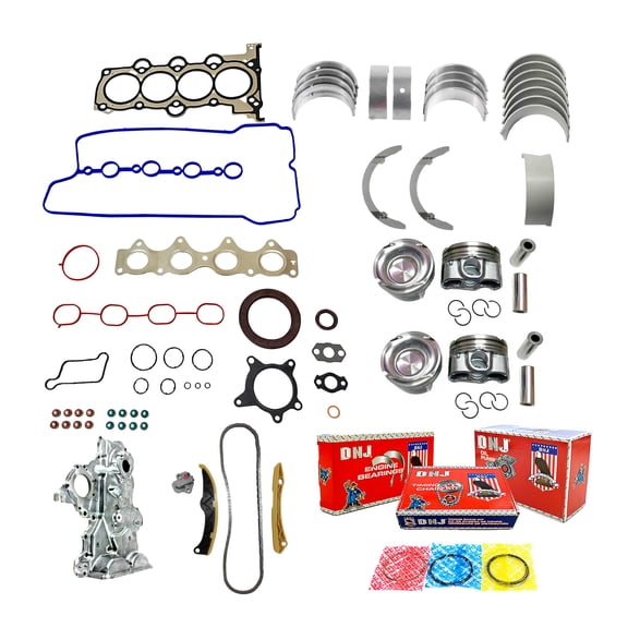 DNJ EK4307M Master Engine Rebuild Kit Fits Cars & Trucks 2014-2016 Kia Forte Koup 1.6L L4 1591cc 16V DOHC