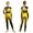 Yellow, variant on Sholeno Kids Girls Sparkly Full Body Gymnastics Leotard Dance Bodysuit Jumpsuit Catsuit Long Sleeve Unitard Yellow 6
