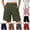 Army Green, variant on Zylanna Women's Cargo Shorts with Multi-Pockets, Breathable Elastic Waist Casual Stretchy Twill Bermuda Shorts for Outdoor Army Green