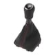 thumbnail image 1 of Unique Bargains Pomo de Cambio Manual de 5 Velocidades con Cubierta No.7E0711113H - Pomo de Palanca de Cambio de Automóvil - para VW Transporter 2015-2020 Plástico Cuero Sintético Negro Rojo - 1 Pc, 1 of 6