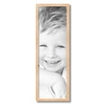thumbnail image 2 of ArtToFrames 9x28" Hard Maple Wood Picture Frame, Brown Wood Poster Frame, with Regular Acrylic and 2 (FBPL-4879), 2 of 7
