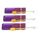 thumbnail image 4 of Desgarradores De Costura De 3 Uds., Desgarradores De Hilo Púrpura Plegables Con Rotación De 180 Grados Para Coser, Hacer Manualidades, Quitar Hilos, 4 of 5