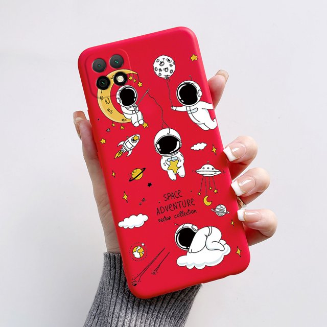 For Hauwei Nova Y60 Case WKG-LX9 Cute Rabbit Panda Soft Shockproof Silicone Phone Cases for Huawei Nova Y60 Y 60 60Y Back Cover Red-L07 Hauwei Nova Y60