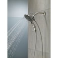 thumbnail image 2 of Delta Universal Showering Components In2ition® 4-Setting Two-in-One Shower in Stainless 58467-SS, 2 of 2