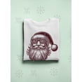 thumbnail image 3 of Jolly Vibes Santa - Christmas Holiday Men's Sweatshirt, 3 of 4