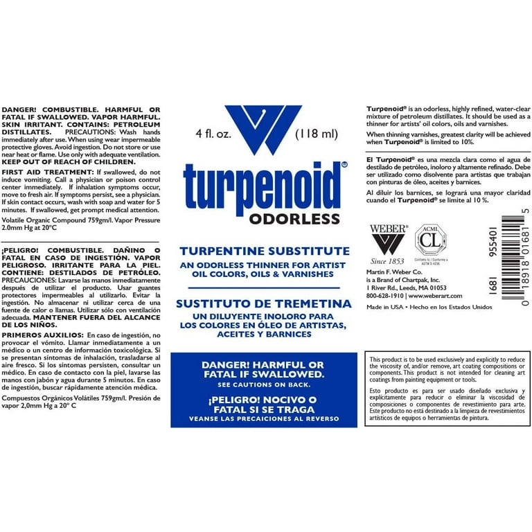 Weber Odorless Turpenoid