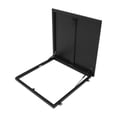 thumbnail image 3 of Black Aluminum Roof Hatch - 90° Hydraulic Open, 35.8"x35.8" Outer, Secure Inside-Only Access, 3 of 16