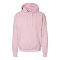 thumbnail image 5 of Hanes Ultimate Cotton Men's Fleece Pullover Hoodie, Warm Cozy Hooded Sweatshirt, Pale Pink, L, 5 of 6