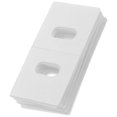 thumbnail image 4 of Vertical Blinds Repair Tabs 50Pack For Homeowners And Landlords 5.00X2.50X0.10CM White PET Materials Damaged Slats Fix, 4 of 5