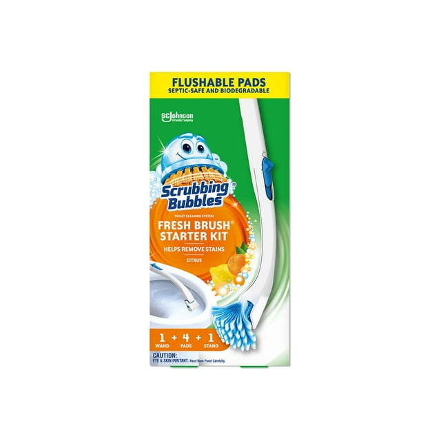 Scrubbing Bubbles Fresh Brush Trousse de Départ - Brosse de Toilette