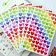thumbnail image 1 of Pegatinas De Amor Cinco Estrellas Decorativas Álbum Arco Iris, 1 of 3