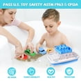 thumbnail image 3 of Juguetes de baño de juguete para niños pequeños con 4 minijuguetes para coches, Ferry, 3 of 7