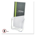 thumbnail image 3 of Deflecto Docuholder for Countertop/Wall-Mount, Leaflet Size, 4.25" W x 3.25" D x 7.75" H, Clear, 3 of 8
