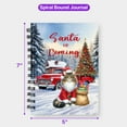 thumbnail image 5 of Santa is Coming Maine Coon Merry Christmas Xmas Noel Truck Tree Spiral Bound Journal Cat Lover Kitten Owner Gifts 5x7in Spiral Notebook - 02023, 5 of 5