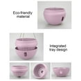 thumbnail image 6 of Orangide 1 Pack Hanging Planters for Indoor Outdoor Plants, 7 Inch Self Watering Hanging Pot with handle automatically hidden Design, Plastic Plant Pots, for Kitchen, Balcony, Garden, 6 of 6