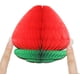 thumbnail image 3 of Paquete de 6 bolas de fresa en forma de panal de 8" - Decoraciones de fresas de papel tisú Rojo Verde MX-0129094FYD, 3 of 5