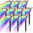 thumbnail image 1 of Luces Solares con Foco LEREKAM Cambia Colores 9 Modos IP65 Paquete de 10, 1 of 8
