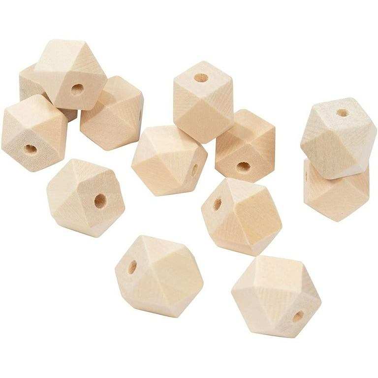 100pcs Unfinished Natural Wood Hexagons – Soul Tree