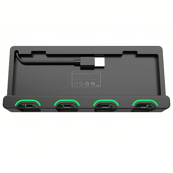 Peggybuy For Joycon Charging Dock Station 4 in 1 Controller Dock Holder for Switch
