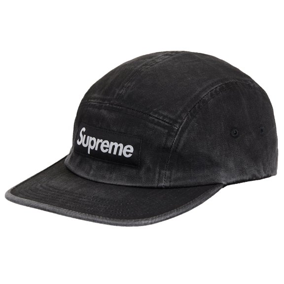 Supreme Washed Chino Twill Camp Cap (SS25), from StockX