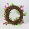 thumbnail image 4 of Artificial Wreath for Spring Front Door Greenery Wreaths Summer Leaf Wreath Artificial Green Leaves Wreaths UV Resistant Boxwood Wreath for the Front Door, 4 of 9