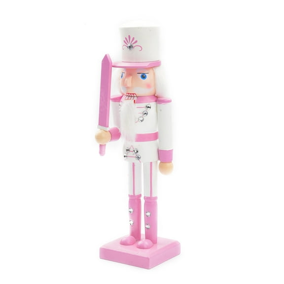 NUOLUX Nutcracker Soldier Christmas Nutcracker Figure Wooden Puppet for Tabletop