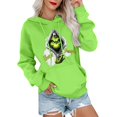 thumbnail image 2 of Christmas Sweatshirt Womens Christmas Xmas Long Sleeve Winter Holiday Sweatshirts Green Small, 2 of 5