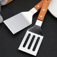 thumbnail image 4 of DEEPCRAFF 2-Pack Stainless Steel Kitchen Cooking Turner Spatulas for Home Cooking and Food Preparation, 4 of 8