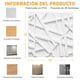 thumbnail image 5 of 30 * 30CM Paneles Decorativos 3D,20 Piezas Paneles Decorativos 3D para Pared,Paneles PVC Impermeable Papel Pintado Panel de Pared 3D,Decorativos para Paredes para Decoraci&oacute;n de Interiores e, 5 of 7