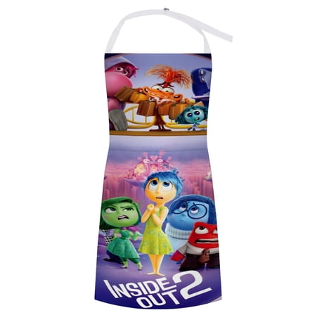 Inside Out-theme Cooking Aprons Home Essentials Grilling Kitchen Aprons With Pockets For Men Women House Gifts