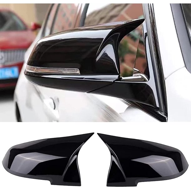 Door Mirror Cover Caps - Replacement Side Mirror Caps for BMW F20 F22 F23 F30 F31 F32 F33 F36 F87 M2 X1 E84