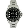 Pre-Owned Men's Stainless Steel Sea Dweller Black Dial, Rotating Bezel, Stainless Steel Oyster Band