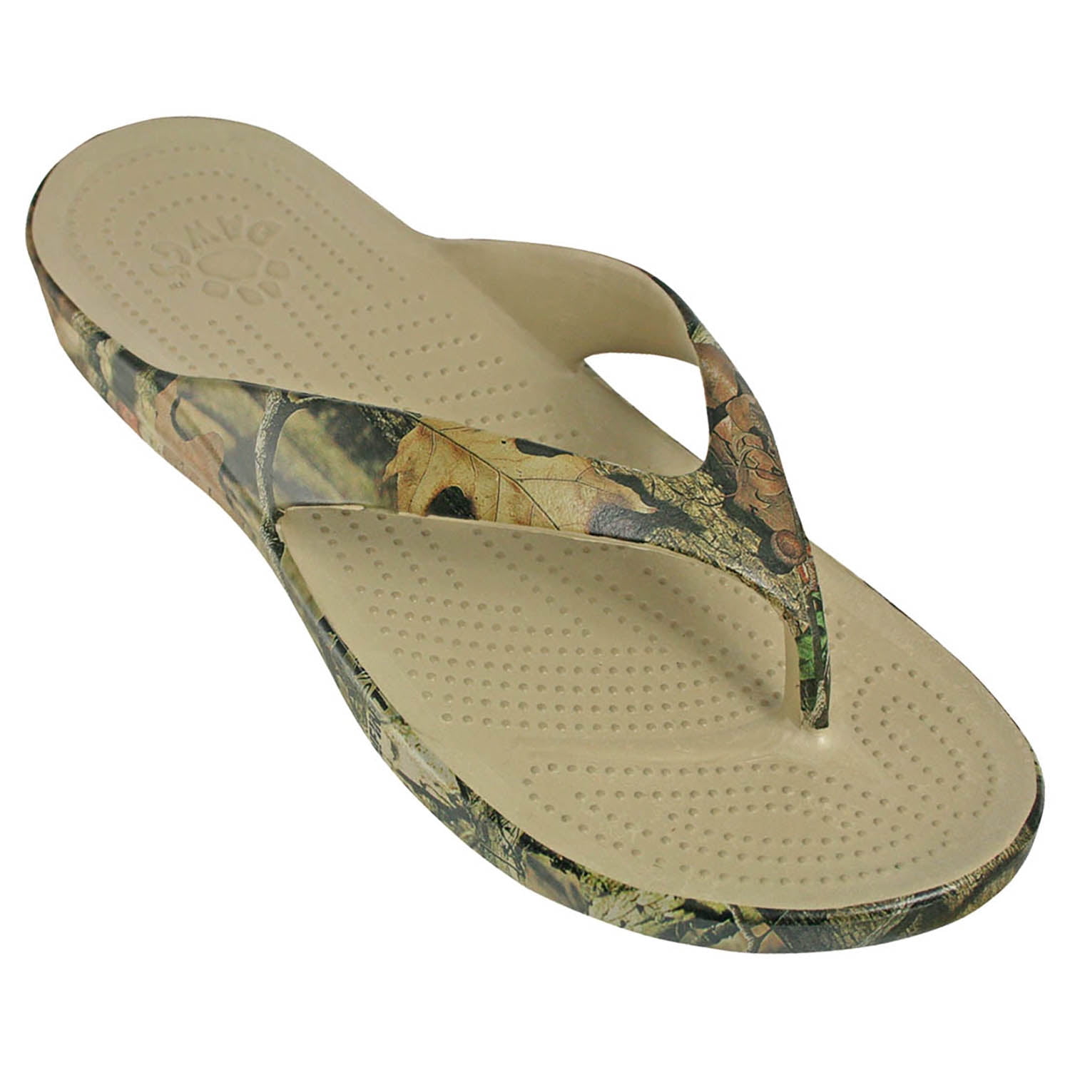Men s Mossy Oak Flip Flops Breakup Infinity Size 8 Walmart