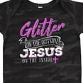 thumbnail image 4 of Inktastic Glitter Jesus Girls Baby Bodysuit, 4 of 5